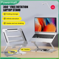 Upgraded 360 Rotating Laptop Stand Foldable Laptop Stand 360 Rotating Height Adjustable Tablet Stand