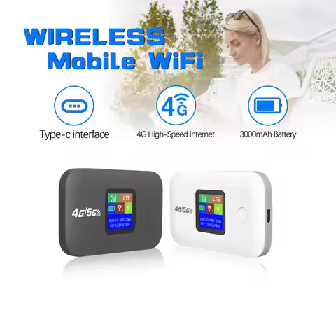 Mini Outdoor WIFI Hotspot 150Mbps Mini Mobile Hotspot 3000mAh Mobile Pocket WiFi Router with SIM Car