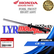 HONDA FORK, FRONT RIGHT ASSY FOR CB 110 || 51400-KWS-921