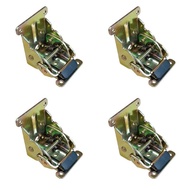 【MT】 4Pcs 90 Degrees Locking Folding Hinge Self- Lock Extension Shelf Bracket Support