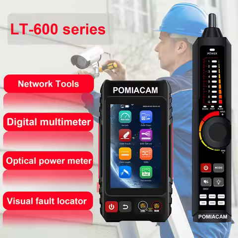 LT-600M / LT-600T /LT-600S /Network Cable Tester RJ45 Tester Lan Tester 4 inch IPS touch screen Tool