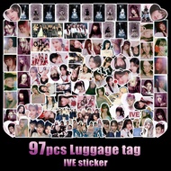 IVE Sticker Peripherals Korea Fashion Kpop Pop Ins Trend Fb Cute Princess Sticker Hand Account Stick
