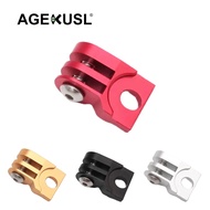 ACEOFFIX Bike Front Light Computer Holder Bracket Aluminium Alloy Headtube Mounting Bracket Use For Brompton Aline Cline Pline Folding Bicycle