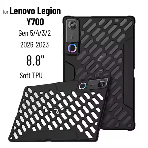 Soft Case for Lenovo Legion Y700 5th 4th 3rd 2nd Gen Tablet Case 8.8 Inch TPU Back Shell for Lenovo 