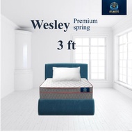 Atlantis Kingdom [อัดสุญญากาศ] ที่นอนสปริง รุ่น Wesley ความหนา 8 นิ้ว หนานุ่มเด้ง นอนสบาย รองรับสรีร