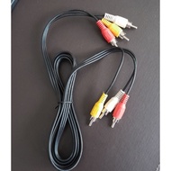 3 RCA TO 3 RCA Video Audio Male to Male Cable