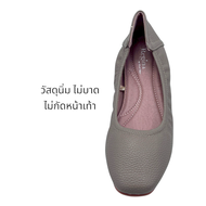 Regina รองเท้าคัทชุแบบนุ่มนิ่ม รุ่น PC562 มี 3 สี สีดำ สีกากี สีครีม