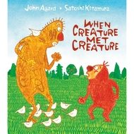 [100% Original Books] - When Creature Met Creature by Satoshi Kitamura (UK edition, hardcover)
