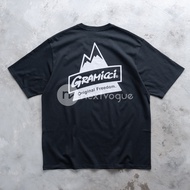 Gramic'ci Peak Tee Cotton Mountain Print Logo Short Sleeved T-shirt 24ss