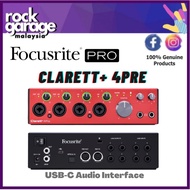 Focusrite Clarett+ 4Pre USB-C Audio Interface
