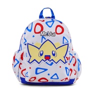 Balo mẫu giáo 1043 Mr Vui Balo mầm non in hình dễ thương đi chơi đi học cho bé trai bé gái