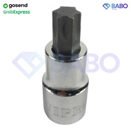 Star Bit Sock Socket T55 WIPRO SHORT 1/2" T55X55MM