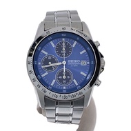 SEIKO mens watches quartz wrist watch analogues stainless Blue SS 7T92-0DW0 Direct from Japan Second