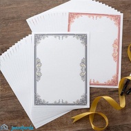 JENNIFERDZ 10 Sheets A4 Certificate Inner Page, Competition Award Award Certificate Paper, Excellent