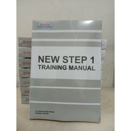 New step 1 manual training Book -b5 hvs