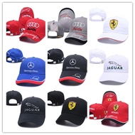 Top sales Car Embroidery logo hat Outdoor Sports Baseball Cap racing cap F1 travel Hat for Mercedes-