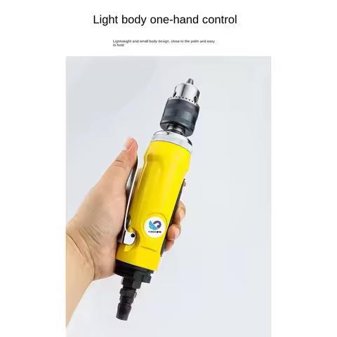 SUBAO 38" Pneumatic Air Drill High-speed Brushless Type Air Drill Tools For Wood Hole DIY Drilling T