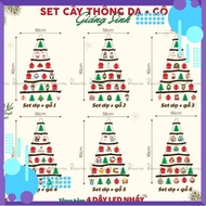[Christmas 2025 gives away 4 led lights] Christmas tree wall decoration [Bach Moc]