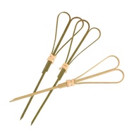 100Pcs/bag Cocktail Decorative Bamboo Cocktail Eco-friendly Skewer Toothpick Picks Sticks