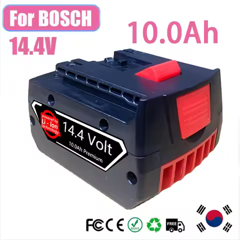 FOR Bosch 14.4V 10Ah Rechargeable Li-ion Battery, Replacement for BAT614G, Fits GBH GDR GSR 1080 DDS