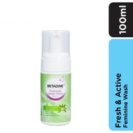 BETADINE Feminine Wash Foam Fresh & Active Lemon Verbena Daily Use 100ml