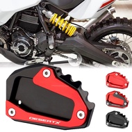 For ducati desert x Desert X 2022 2023 Motorcycle Kickstand Extension Plate Foot Side Stand Enlarge 