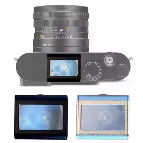 New 40mm Universal Camera Metal Frame Waist Flat Viewfinder Optical 28mm 35MM Focal Length Handmade 