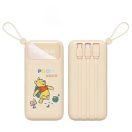 TUWO [NEW] Disney การ์ตูน powerbank 5 0000mah แบตสำรอง มาพร้อมสาย 4 เส้นในตัว พร้อมไฟ LED ใช้สะดวกชา