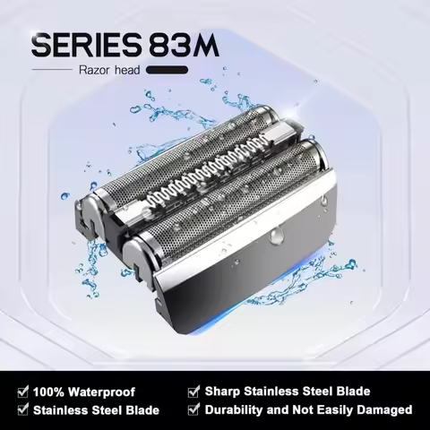 Series 8 83M Electric Shaver Head Replacement for Braun S8 Electric Razor Blades Model 8370Cc,8340S,