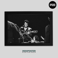 Elvis Presley Band Music Poster