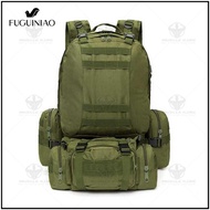 Fuguiniao 50L Outdoor Military Bag Camping Hiking Backpack Outdoor 50L+10L+3L+3L multi-purpose combi
