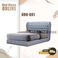 BDO-001 BEDFRAME( HEADBOARD + DIVAN)