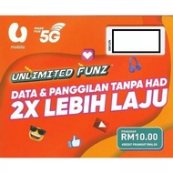 UMobile GX43  GX38  GX30 NO FUP 12mbps  Unlimited Funz pack CREDIT RM6