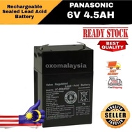 6V 4.5AH Lead Acid Battery