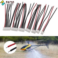SUYO Wire Connector, 22AWG Silicone RC Lipo Battery Balancer Charger Plug, Silicone Cable 1S 2S 3S 4