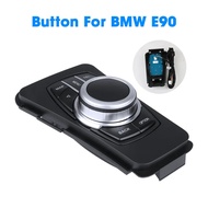 Suis Butang Menu Tombol Multi-Media Drivel Kereta Dalaman Untuk BMW E90 Menyokong Kawalan Roda Stere