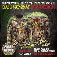 BAJU JERSEY MASUK HUTAN FULL SUBLIMATION REAL TREE_design: Seni Warisan Memikat Ayam Hutan Malaysia 