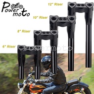 New Motorcycle 1"; Bar Heighten Handlebar Risers Black Chrome For Harley Dyna FXD Sportster XL Iron 48 883 1200 XL48 XL8