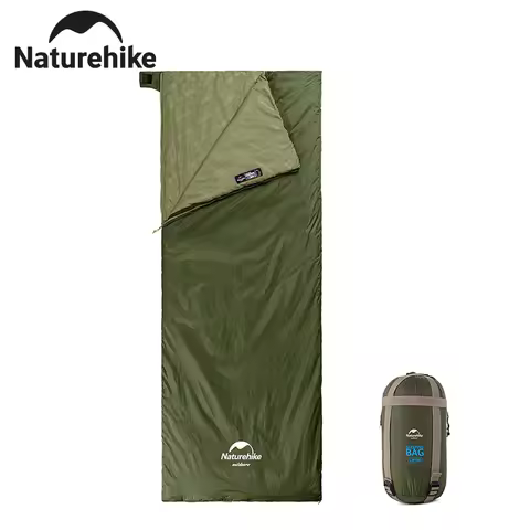 Naturehike Ultralight Sleeping Bag Large LW180 Envelope Backpacking Sleeping Bag Portable Waterproof