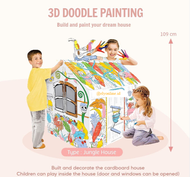 3D Doodle House - Jungle House