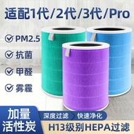Suitable for Air Purifier Filter Element 2S/1/2/3 Generation/PRO Air Purifier Filter Mesh Filter Ele