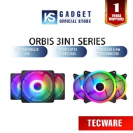 Tecware ORBIS F1 / ORBIS F3 Starter Kit with 3x F1 / F3 ARGB Fan