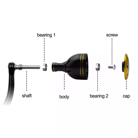 Power Knob for Shimano Sahara FI Twin Power Daiwa Fuego Spinning 30mm G