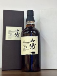 山崎25 舊版 金花頭3行英文 Yamazaki 25