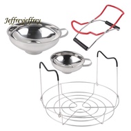 4 Pieces Canning Kit, 1PC Canning Rack+ 1PC Canning Jar Lifter Tong+ 2PC Canning Funnels, Canning Su