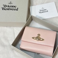 過百好評🩷包順豐🚚 Vivienne Westwood 日本櫻花粉紅銀包