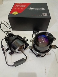 Foglamp Biled 3inch 3warna AES 3 warna Blue Lens