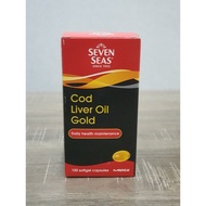 SEVEN SEAS COD LIVER OIL GOLD (100 softgel capsules)