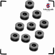 YRBWDYZDH 10Pcs Kit Motorcycle M6 Rubber Grommets, M6 Size Rubber Motorcycle Rubber Replacement, Bus