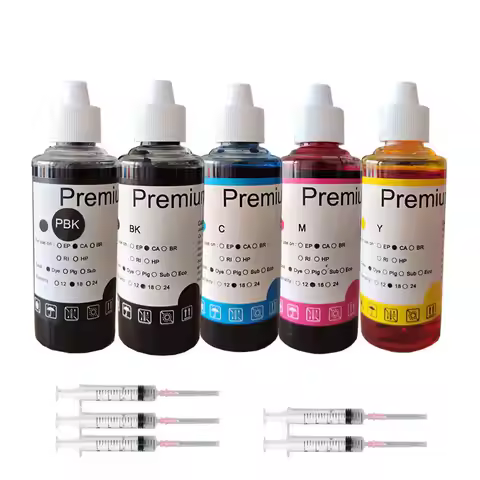 100ml Dye Refill ink for Canon PGI270 CLI271 MG5720 MG5721 MG5722 MG6820 MG6821 MG6822 MG7720 TS5020